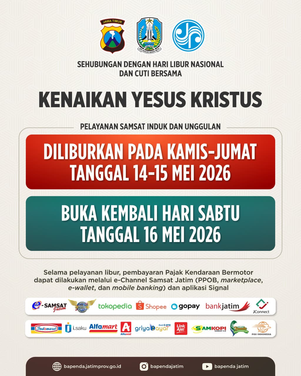Gambar 📢 PENGUMUMAN LIBUR LAYANAN